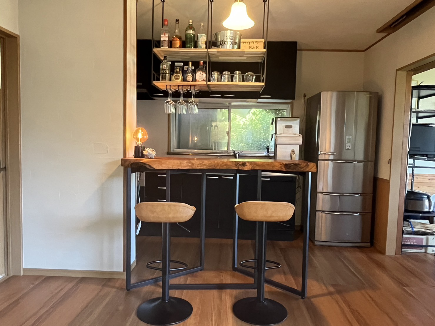 伊東保養所バーカウンター