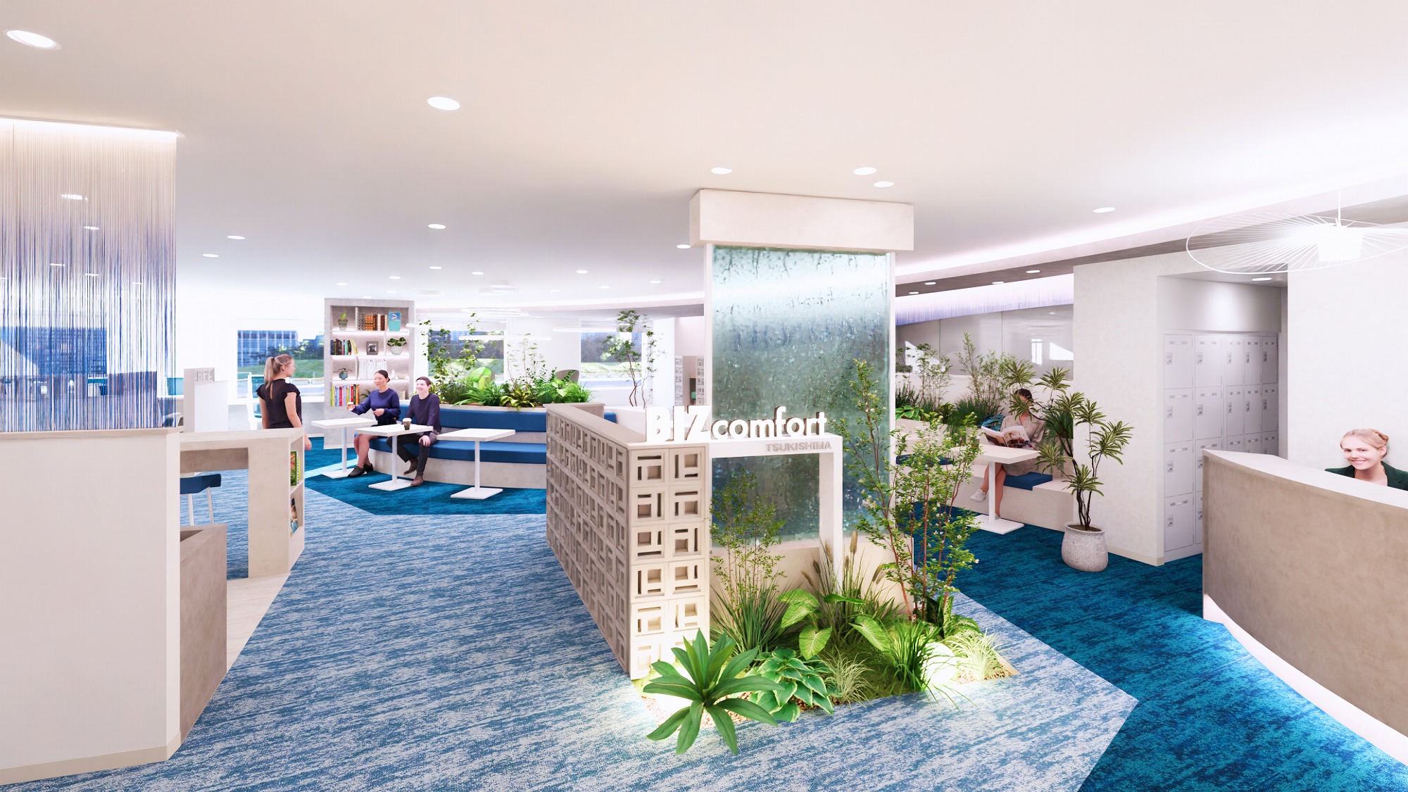 歴史の街・月島に、自由に移動しながら働ける “回遊型”シェアオフィスが2月1日（日）オープン 集中・打合せ・休息エリアを行き来し生産性向上を叶える設計に